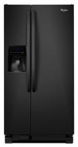 Whirlpool 21.3 cu. ft. Side-by-Side Refrigerator with Water Dispenser in Black