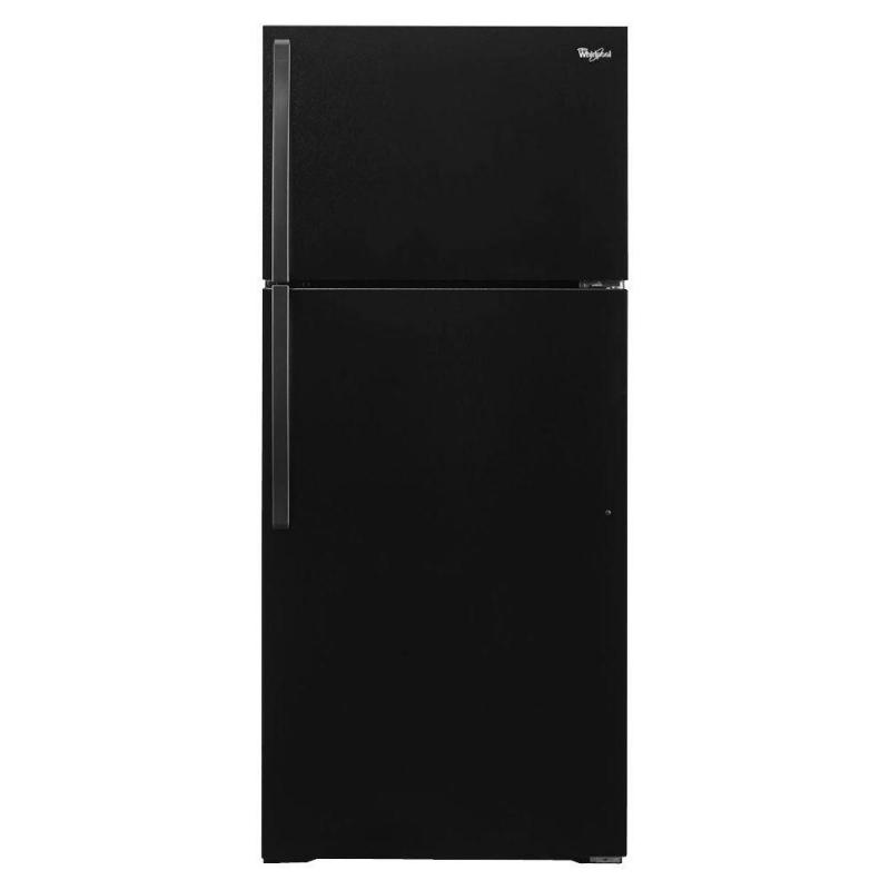 Whirlpool 14.3 cu. ft. Top Freezer Refrigerator with Freezer Temperature Control in Black