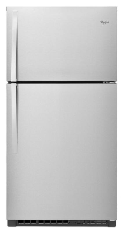 Whirlpool 21.3 cu. ft. Top Freezer Refrigerator in Stainless Steel