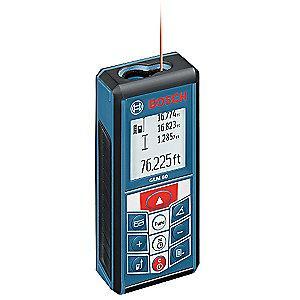 Bosch Laser Distance Meter 265 ft. Max. Distance, ±1/16" Accuracy