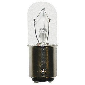 LumaPro Trade Number C240-1, 7.0 Watts Miniature Incandescent Bulb, T6, BA15d Bayonet