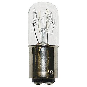LumaPro Trade Number C250-1, 10.0 Watts Miniature Incandescent Bulb, T6, BA15d Bayonet
