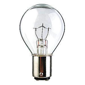 LumaPro Trade Number 312, 36 Watts Miniature Incandescent Bulb, S11, BA15d Bayonet