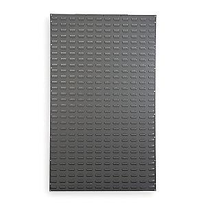 Akro-Mils 36" x 5/16" x 61" Louvered Panel with 1000 lb. Load Capacity, Gray