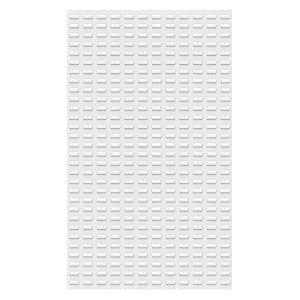 Akro-Mils 36" x 5/16" x 61" Louvered Panel with 1000 lb. Load Capacity, White