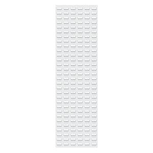 Akro-Mils 18" x 5/16" x 61" Louvered Panel with 500 lb. Load Capacity, White