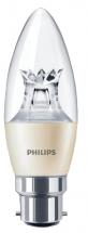 Philips B22 Dimmable LED Candle Bulb, 6W 2700K