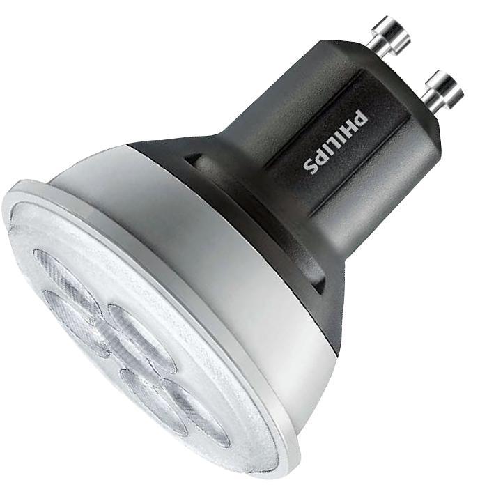 Philips 4.5-35W MASTER LEDspot Value GU10 Spotlight, Warm White (2700K)