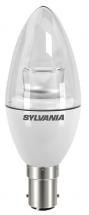Sylvania 3.7W (Equivalent 25W) B15, 250lm, Non-Dimmable LED Clear Candle Lamp