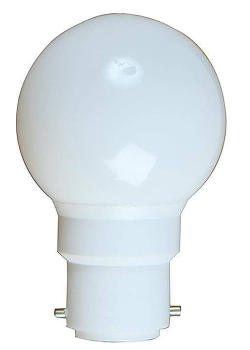 Sylvania 0.5W B22  Non-Dimmable IP44 Outdoor Cool White LED Coloured Ball Lamp