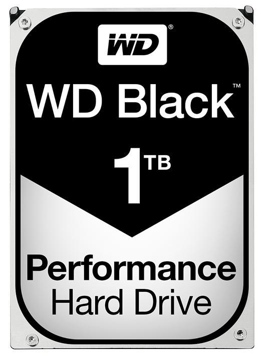 WD Black 3.5" Internal HDD SATA 6GB/s - 1TB, 7200RPM