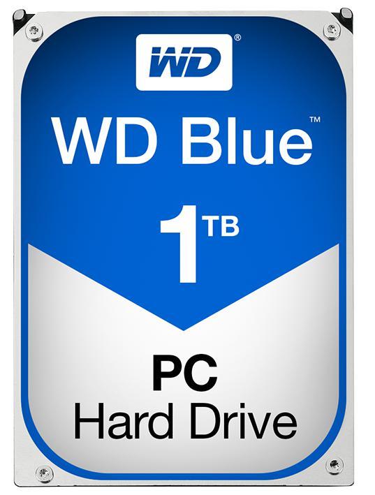 WD Blue 3.5" Internal HDD SATA 6GB/s - 1TB, 5400RPM