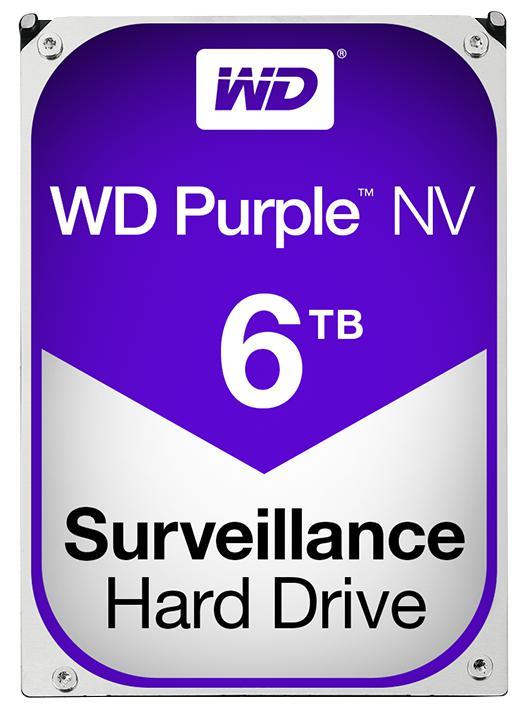 WD Purple NV Surveillance 3.5" Internal HDD SATA 6GB/s - 6TB