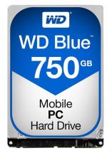 WD Blue 2.5" Mobile Internal HDD SATA 6GB/s - 750GB, 5400RPM