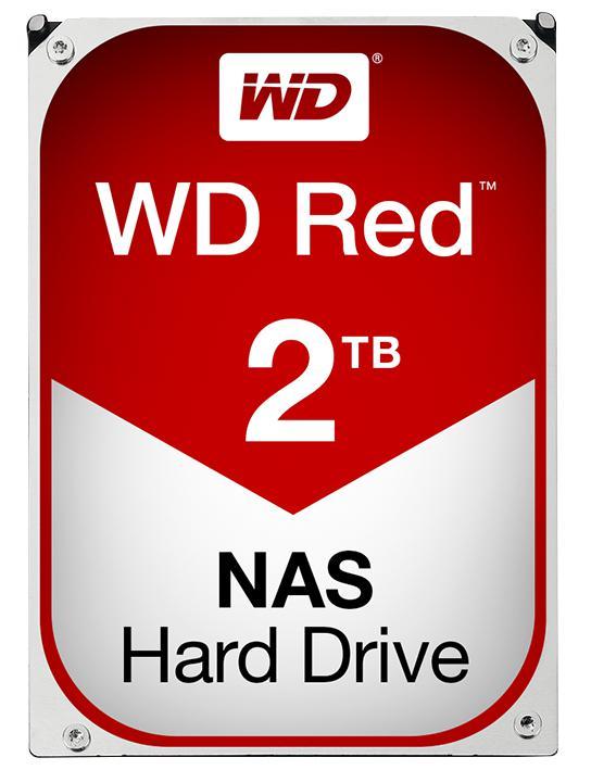 WD Red NAS 3.5" Internal HDD SATA 6GB/s - 2TB