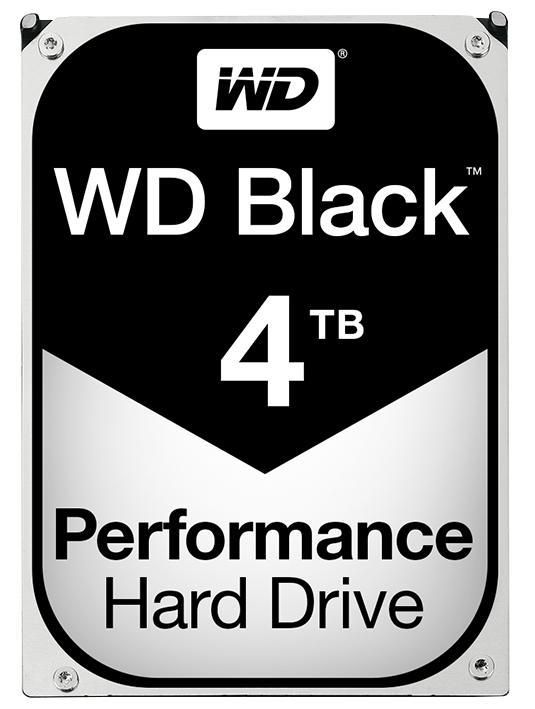 WD Black 3.5" Internal HDD SATA 6GB/s - 4TB, 7200RPM