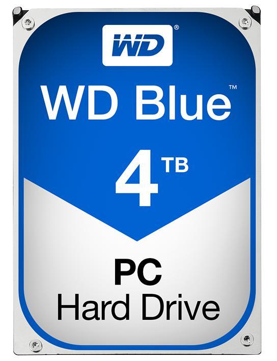 WD Blue 3.5" Internal HDD SATA 6GB/s - 4TB, 5400RPM