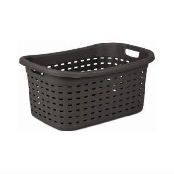Sterilite Weave Laundry Basket, Espresso, 26-In.