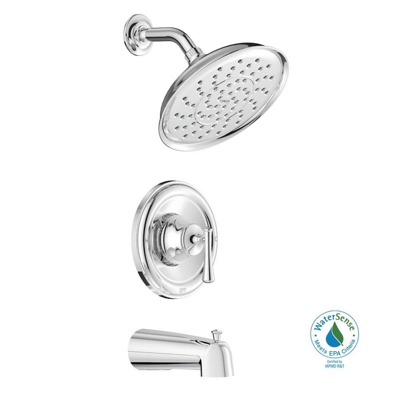 Moen Ashville Single-Handle Bath/Shower Faucet in Chrome