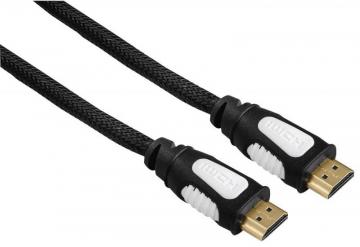 Hama Gold Plated High Speed Male to Male HDMI 2.0 Lead, 1.5m Black