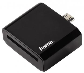 Hama Card Reader Adapter for Tablet PCs with Micro USB Connection