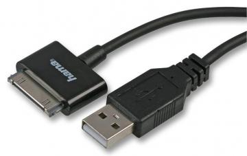 Hama USB 2.0 A to Apple iPod Connector Charge and Sync Cable, 1.5m Black