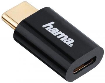 Hama USB 2.0 Type-C to USB Micro B Female Adapter