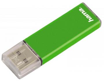 Hama 8GB Valore USB 2.0 Flash Drive - 25MB/s, Green