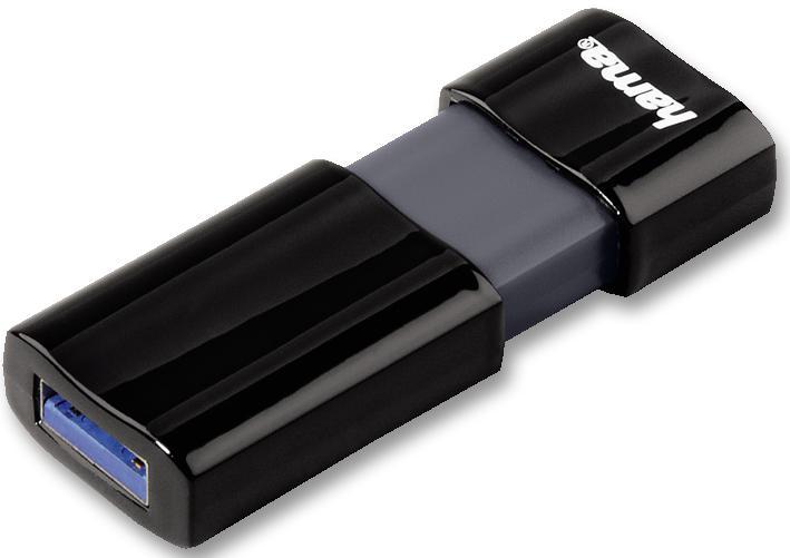 Hama 32GB Probo USB 3.0 Flash Drive - 40 MB/s, Black
