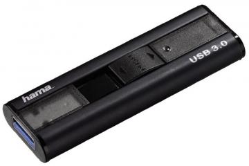 Hama 32GB Pro FlashPen USB 3.0 Flash Drive - 100MB/s, Dark Grey