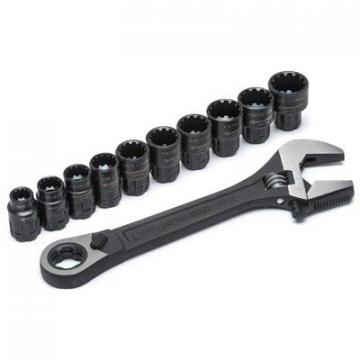 Crescent  Wrench & Socket Set, 3/8-In., 11-Pc.