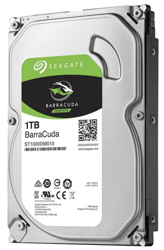 Seagate BarraCuda 3.5" Desktop Hard Drive, 1TB