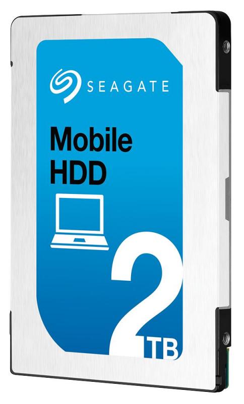 Seagate 2.5" Laptop & Mobile Internal HDD SATA 6GB/s - 2TB, 7mm