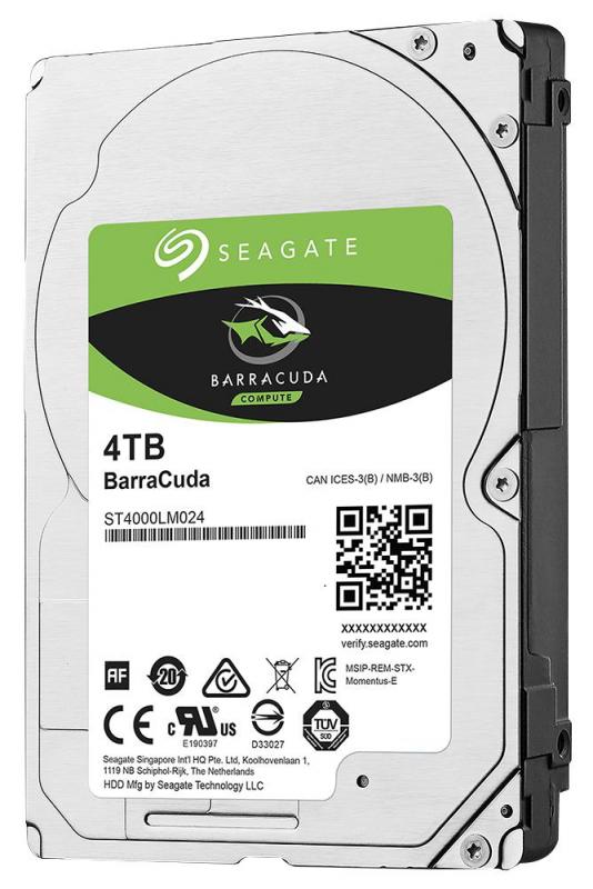 Seagate BarraCuda 2.5" 15mm Laptop Hard Drive, 4TB
