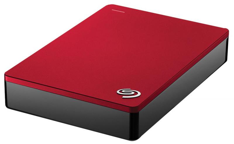 Seagate Backup Plus USB 3.0 Portable Hard Drive - 4TB, Red