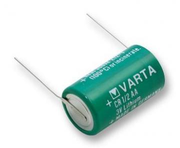 Varta 3V 950mAh Li-Mn ½AA Battery with Radial Tabs