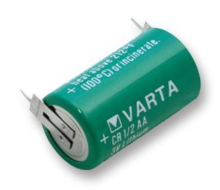 Varta 3V 950mAh Li-Mn ½AA Battery - PCBS Mount