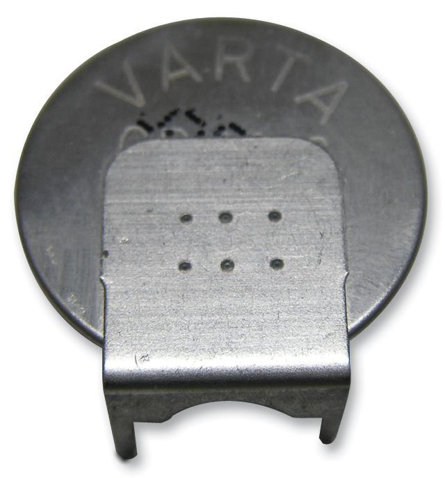 Varta Li-Mn CR2016 Button Cell Battery with Horz. PCB Mount