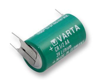 Varta 3V 950mAh Li-Mn ½AA Battery - PCBD Mount