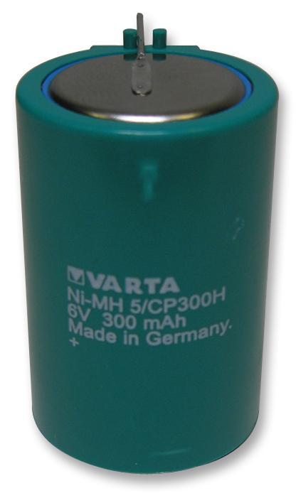 Varta 6V 300mAh PCB Mount Memory Protection Battery