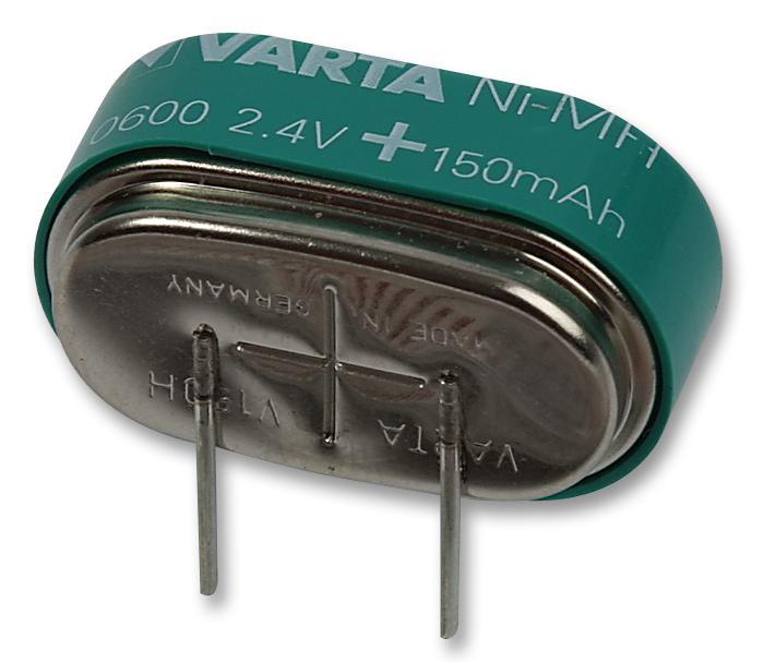 Varta 2.4V 150mAh PCB Mount Memory Protection Battery