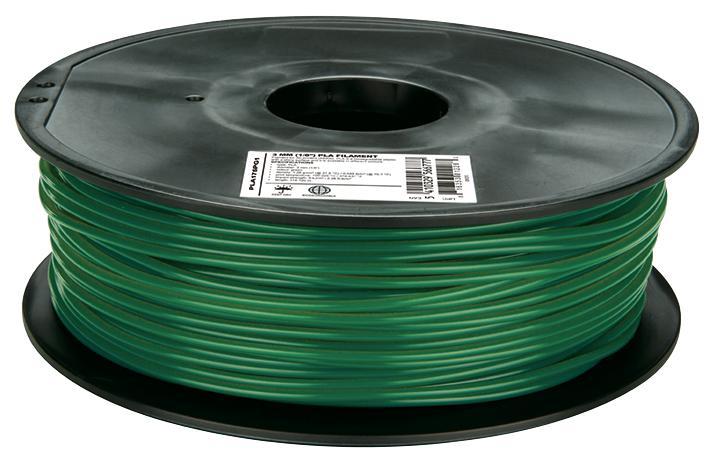 Velleman PLA Filament Reel 1.75mm 1kg Pine Green