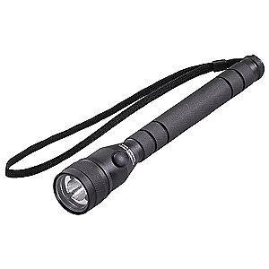 Streamlight Industrial LED Handheld Flashlight, Aluminum, Maximum Lumens Output: 100, Black