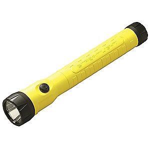 Streamlight Industrial LED Handheld Flashlight, Nylon, Maximum Lumens Output: 130, Yellow