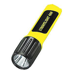 Streamlight Industrial LED Handheld Flashlight, Plastic, Maximum Lumens Output: 100, Yellow