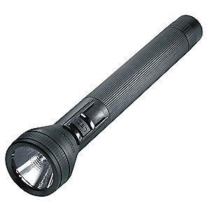 Streamlight Industrial Halogen Handheld Flashlight, Plastic, Maximum Lumens Output: 120, Black