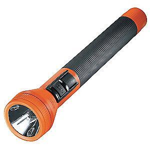 Streamlight Industrial Halogen Handheld Flashlight, Plastic, Maximum Lumens Output: 120, Orange