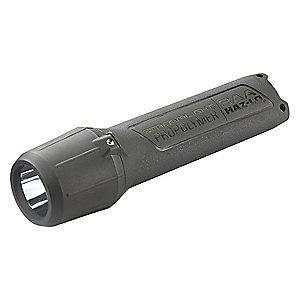 Streamlight Industrial LED Handheld Flashlight, Plastic, Maximum Lumens Output: 120, Black