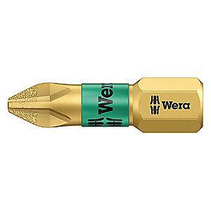 Wera #2 Phillips Insert Bit, 1/4" Hex