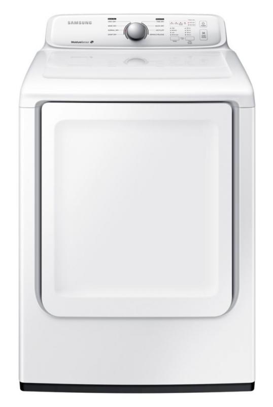 Samsung 7.2 cu. ft. Top-Load White Electric Dryer